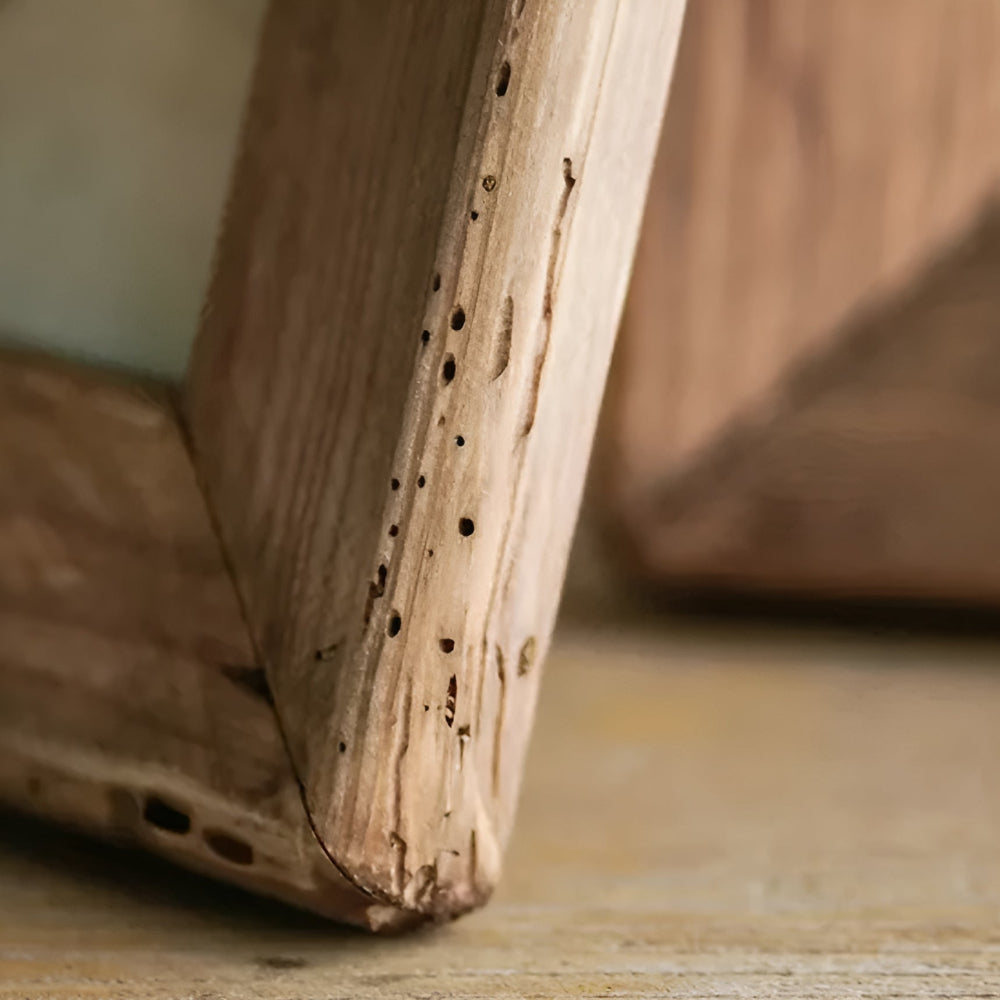 Picture Frame Solid Wood Old Pine Weathered Finish