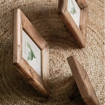 Picture Frame Solid Wood Old Pine Weathered Finish