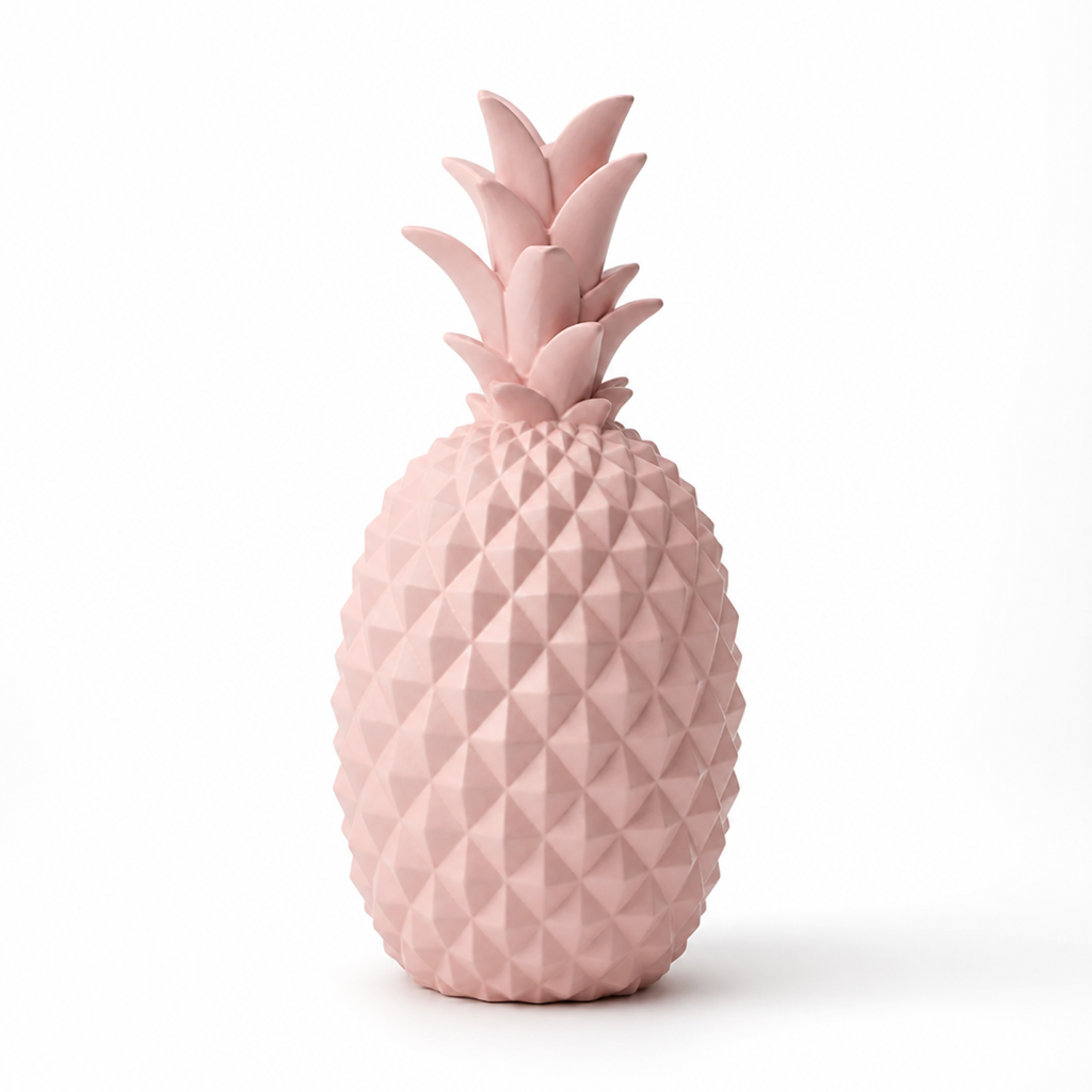 Piggy Bank Pineapple 3D Textured Two Sizes
