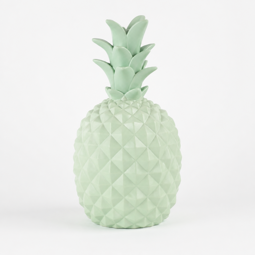 Piggy Bank Pineapple 3D Textured Two Sizes