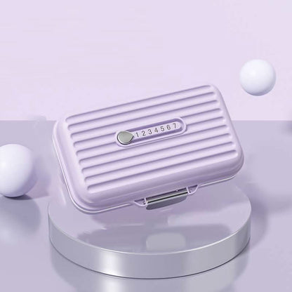 Pill Organizer 7 Compartments Compact Portable