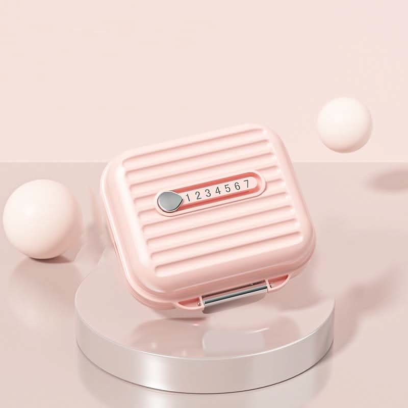 Pill Organizer 7 Compartments Compact Portable