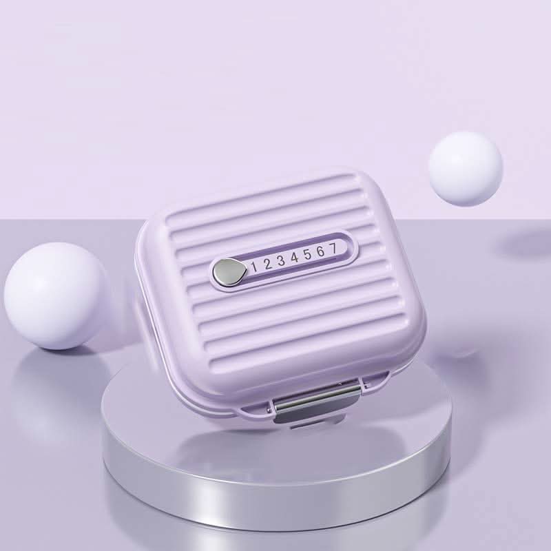 Pill Organizer 7 Compartments Compact Portable