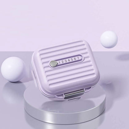 Pill Organizer 7 Compartments Compact Portable