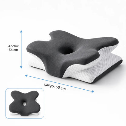 Pillow Adjustable Memory Foam Removable Washable Cover