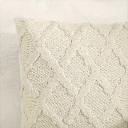 Pillow Cover Velvet Boho Geometric Machine Washable