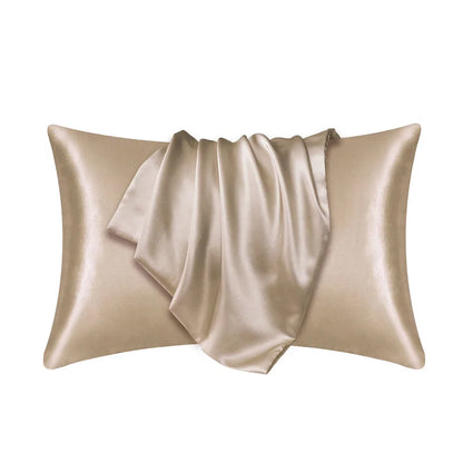 Pillowcase 100% Mulberry Silk Hypoallergenic Smooth Feel for Skin & Hair
