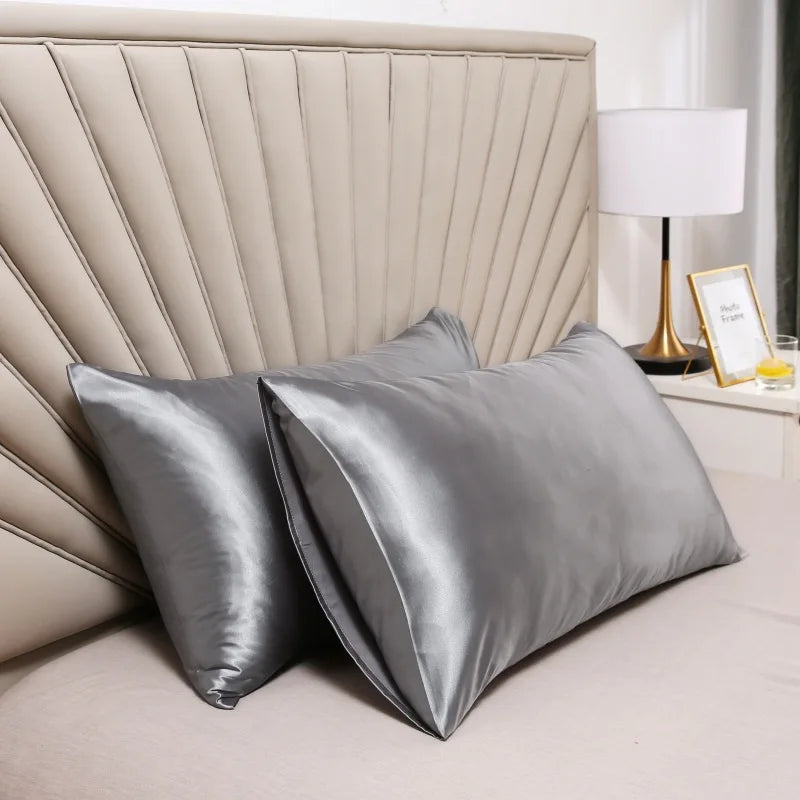 Pillowcase 100% Mulberry Silk Hypoallergenic Smooth Feel for Skin & Hair