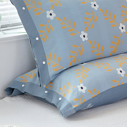 Pillowcase Pure Cotton Four-Layer Gauze Button Closure