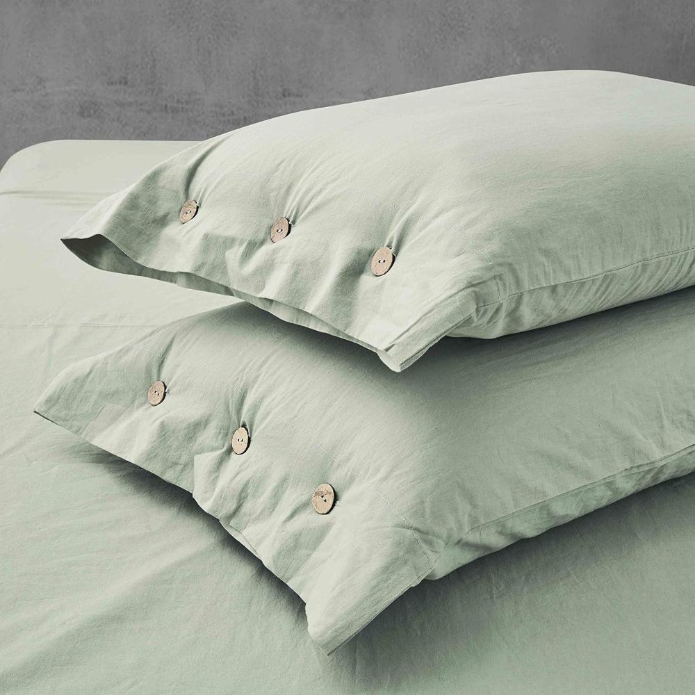 Pillowcases Organic Cotton Two Pack Breathable & Hypoallergenic