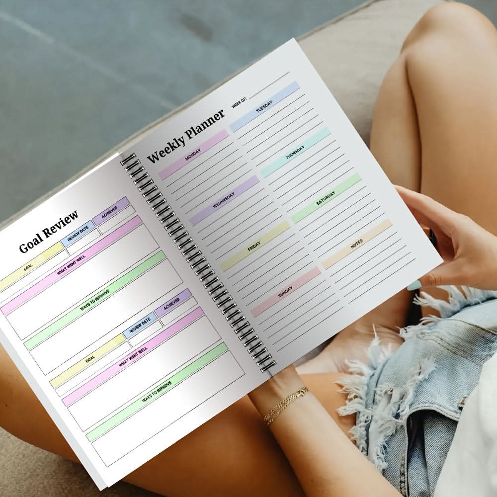 Planner ADHD-Friendly Daily & Weekly Dated 2026