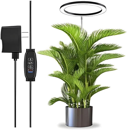Plant Grow Light Full-Spectrum LED Adjustable Height & Timer