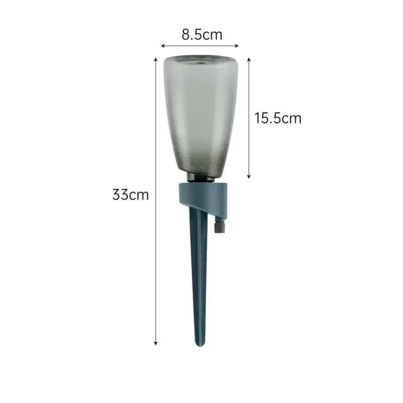 Plant Watering Spike Adjustable Drip Rate Bottle-Fit Plastic