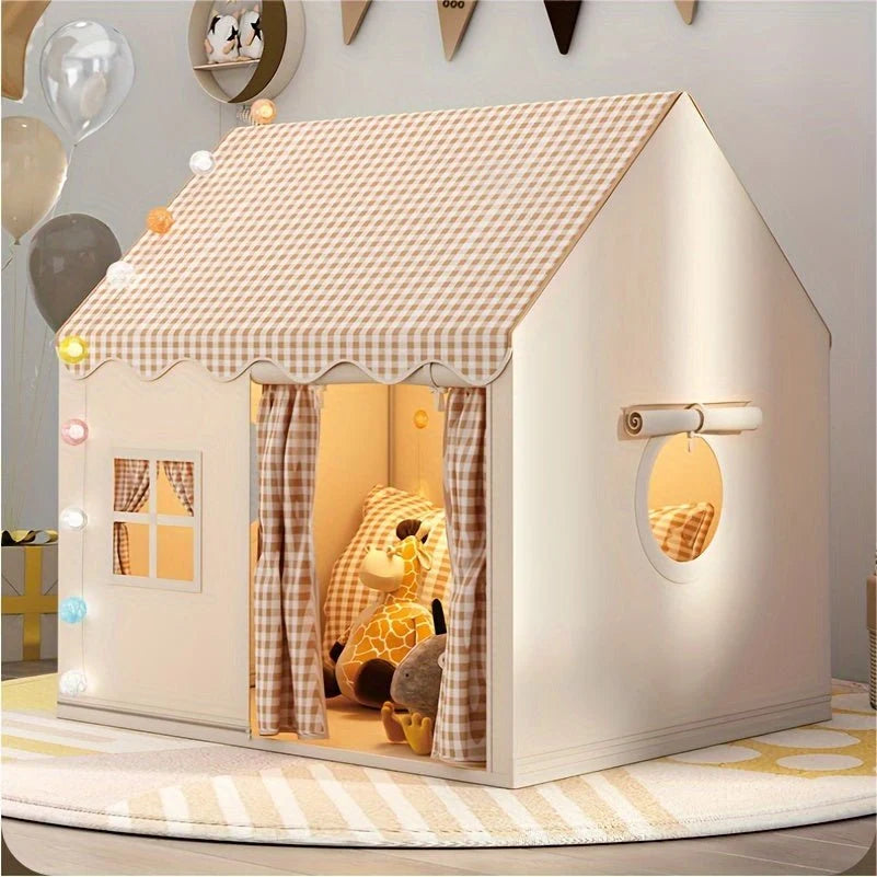 Play Tent Cotton Blend Foldable With Carrying Bag