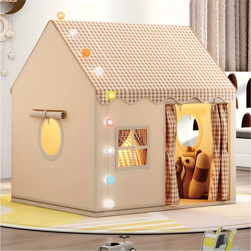 Play Tent Cotton Blend Foldable With Carrying Bag