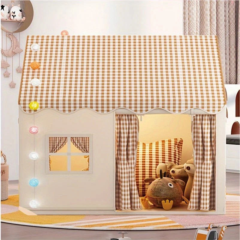 Play Tent Cotton Blend Foldable With Carrying Bag