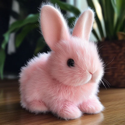 Plush Bunny Toy Interactive Movements & Sounds