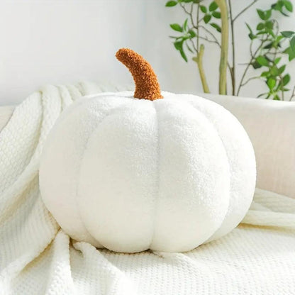 Plush Cushion Pumpkin-Shaped Washable Cover