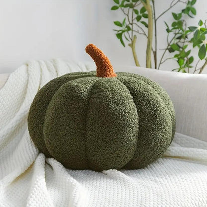 Plush Cushion Pumpkin-Shaped Washable Cover