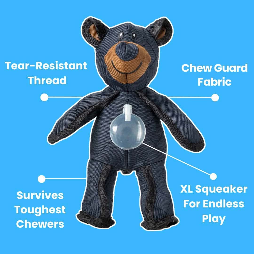 Plush Dog Toy Soft Lightweight Squeaker-Free