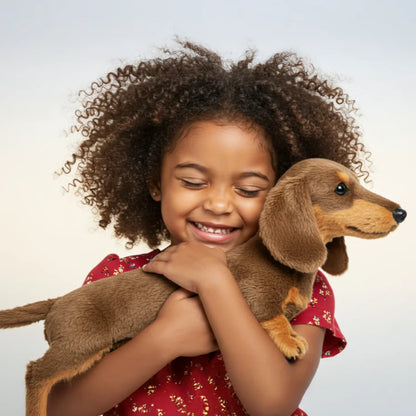 Plush Dog Toy Touch-Activated Movement Ultra-Soft Fur