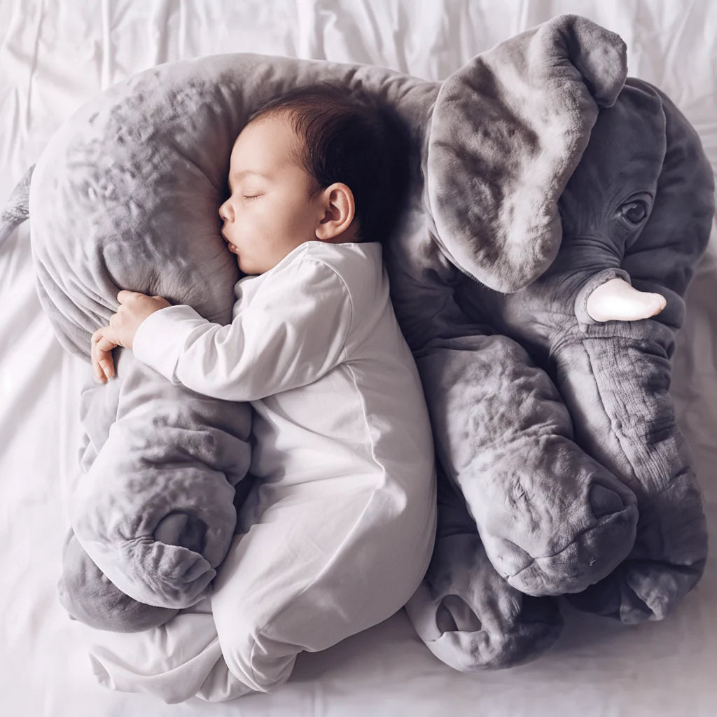 Plush Elephant Pillow Ultra-Soft PP Cotton Filling