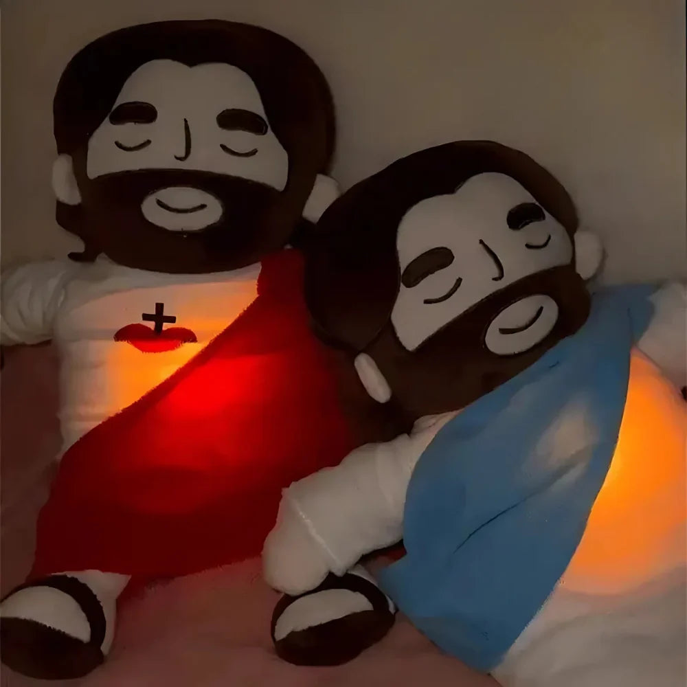 Plush Toy Interactive Breathing Light & Music