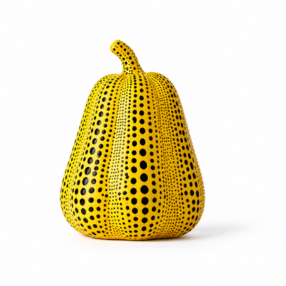 Polka Dot Pop-Art Resin Figurines (Pumpkin, Owl & Bird)
