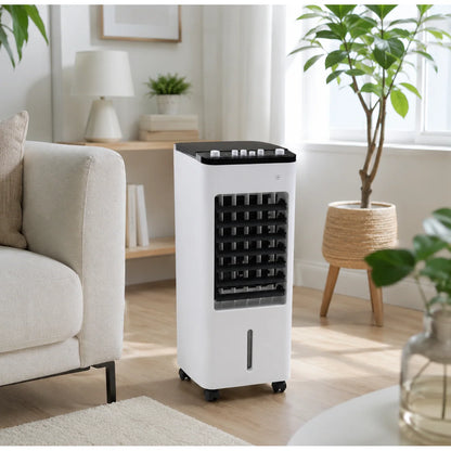 Portable Air Cooler Evaporative Cooling Fan & Humidifier Functions