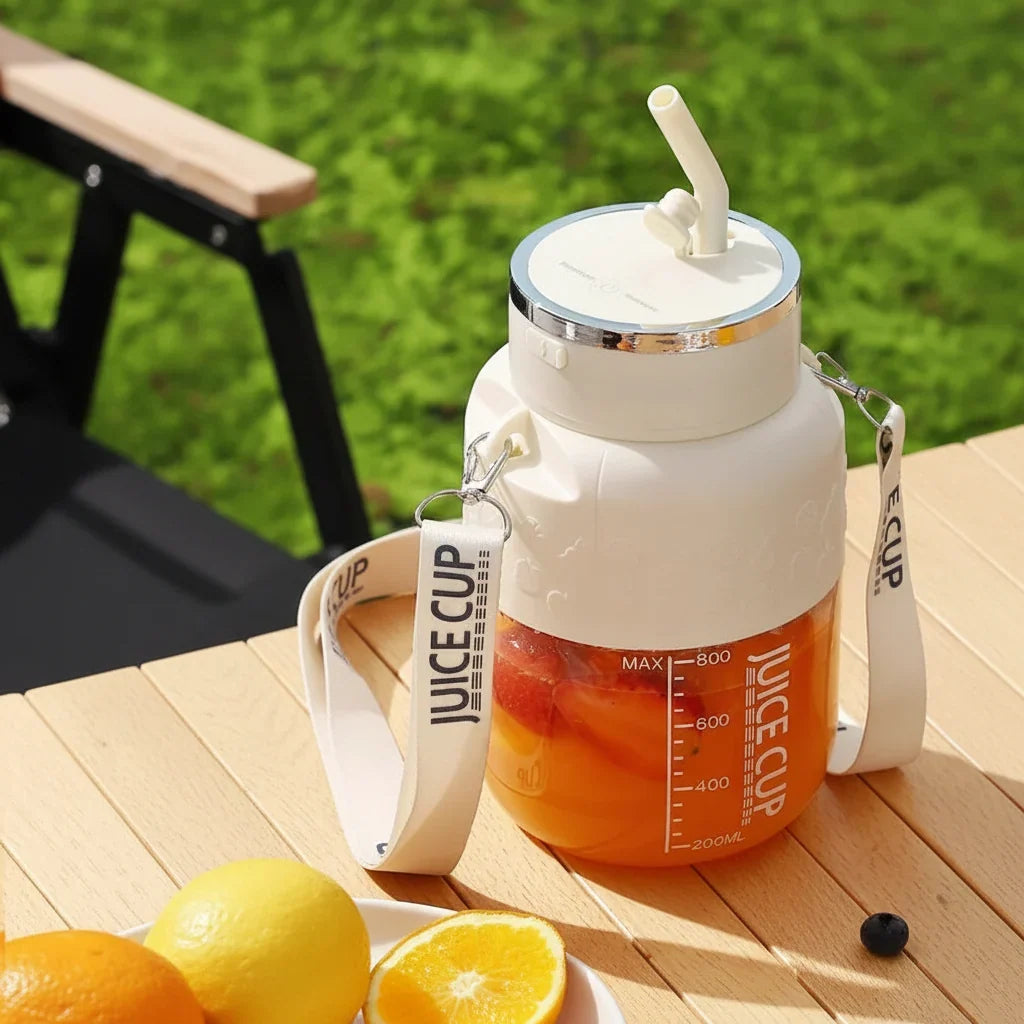 Portable Blender 10 Stainless Steel Blades USB Rechargeable