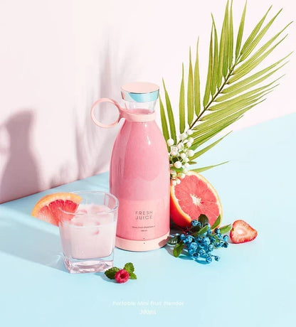 Portable Blender USB Rechargeable 16.9 Fl Oz Capacity