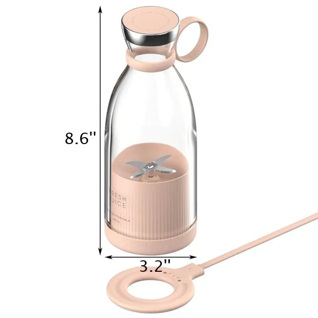Portable Blender USB Rechargeable 16.9 Fl Oz Capacity