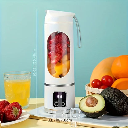 Portable Blender USB-Rechargeable Cordless 10.1–16.9 Fl Oz Capacity