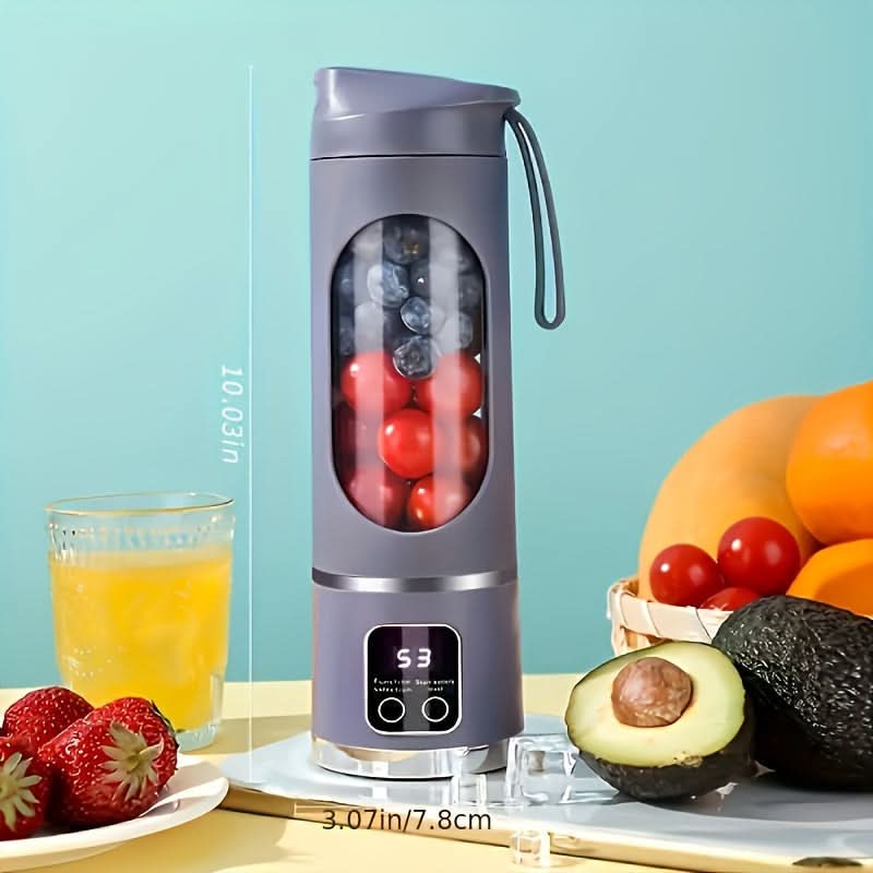 Portable Blender USB-Rechargeable Cordless 10.1–16.9 Fl Oz Capacity