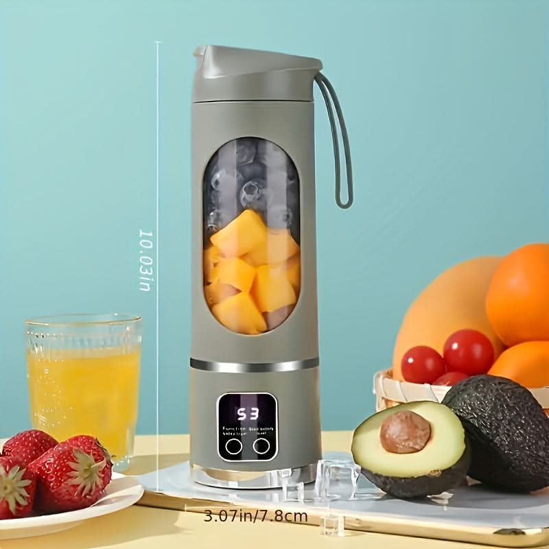 Portable Blender USB-Rechargeable Cordless 10.1–16.9 Fl Oz Capacity