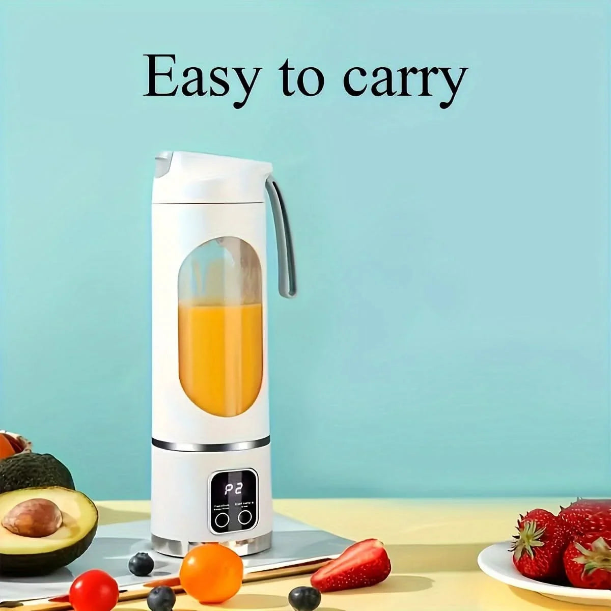 Portable Blender USB-Rechargeable Cordless 10.1–16.9 Fl Oz Capacity