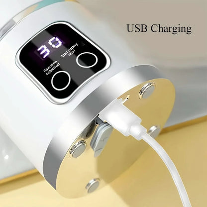Portable Blender USB-Rechargeable Cordless 10.1–16.9 Fl Oz Capacity