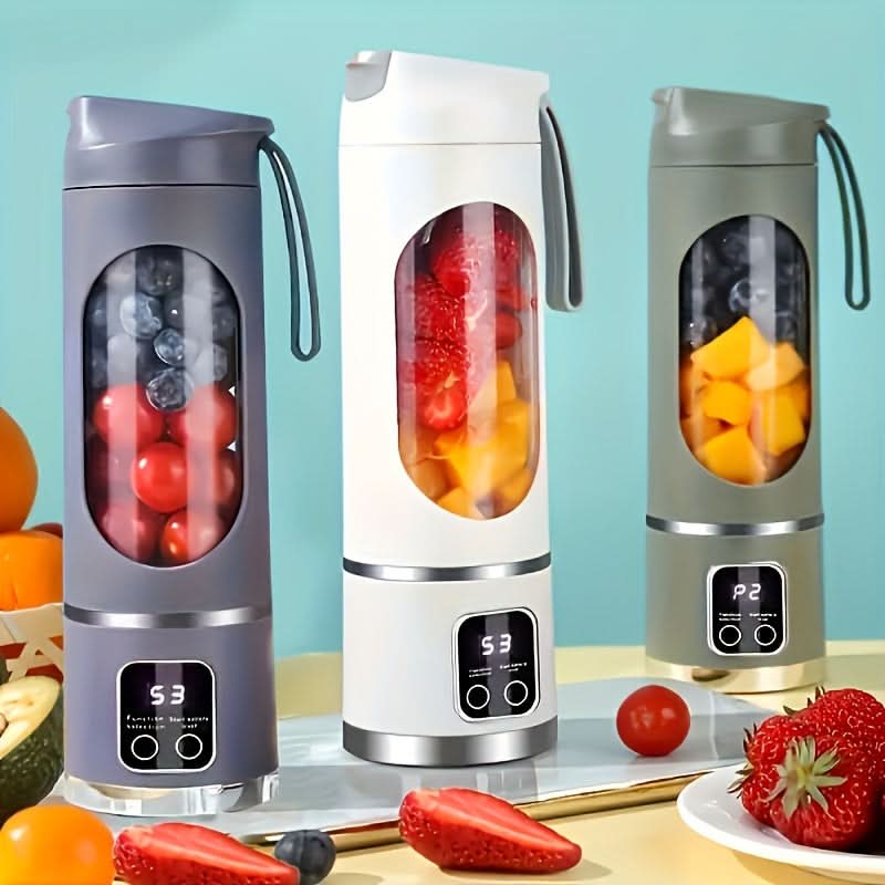 Portable Blender USB-Rechargeable Cordless 10.1–16.9 Fl Oz Capacity