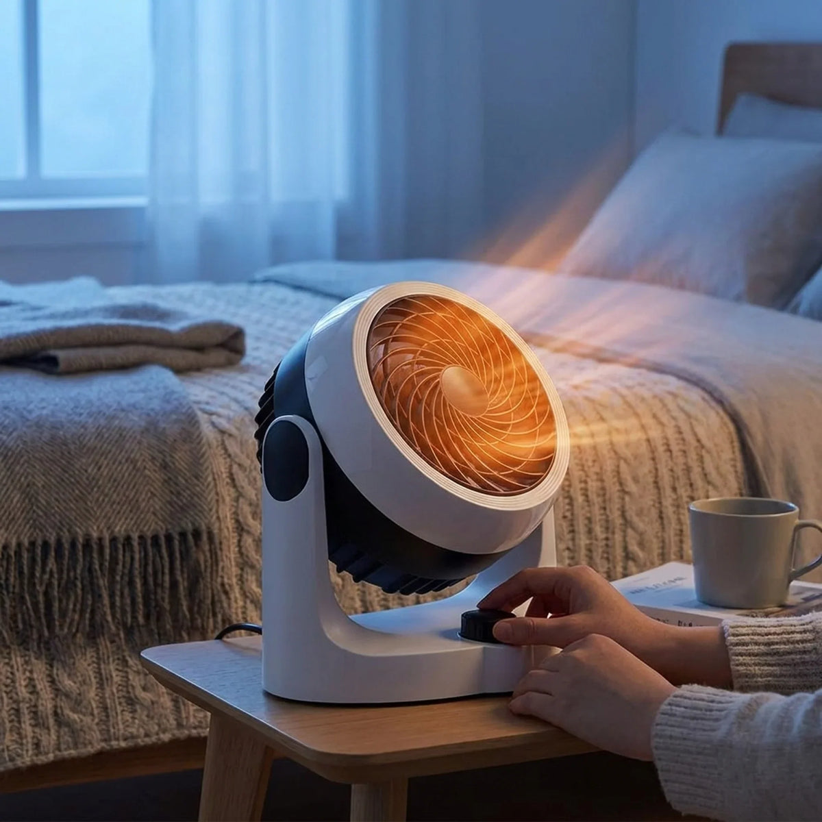 Portable Heater & Fan Heating & Cooling 20 dB
