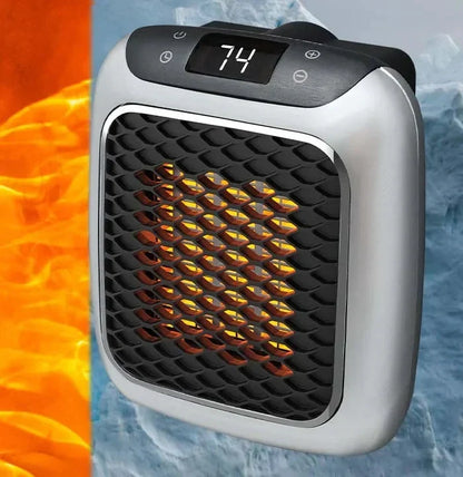 Portable Space Heater Rapid Heating Adjustable Thermostat Automatic Shut-Off