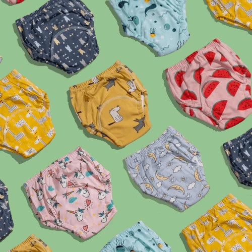Potty Training Pants Cotton Leak-Proof Insert Machine Washable