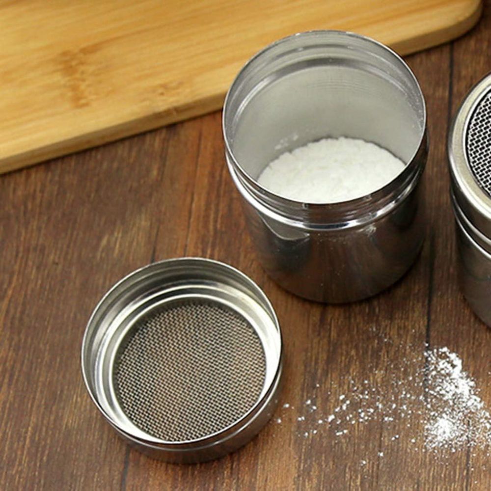 Powder Shaker Stainless Steel Fine Mesh Top