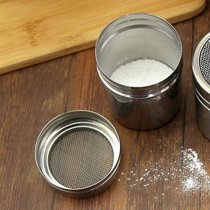 Powder Shaker Stainless Steel Fine Mesh Top