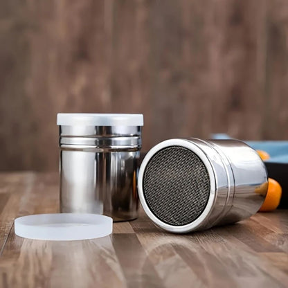 Powder Shaker Stainless Steel Fine Mesh Top