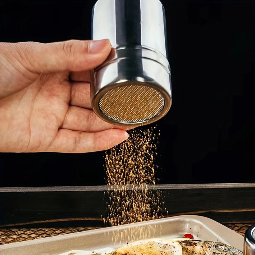 Powder Shaker Stainless Steel Fine Mesh Top