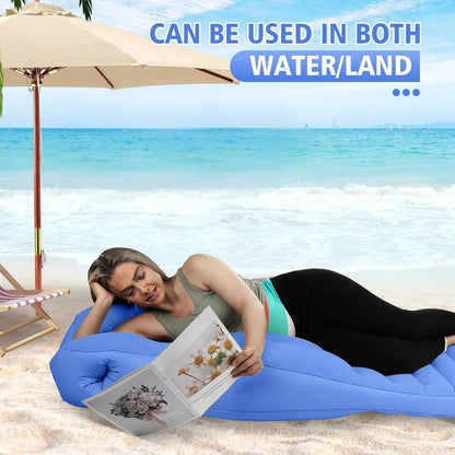Pregnancy Pillow Center Belly Cutout Dual Adjustable Air Chambers