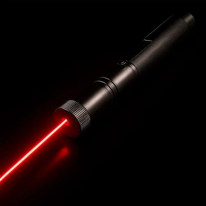 Presentation Laser Pointer Adjustable Focus USB Rechargeable Metal Housing