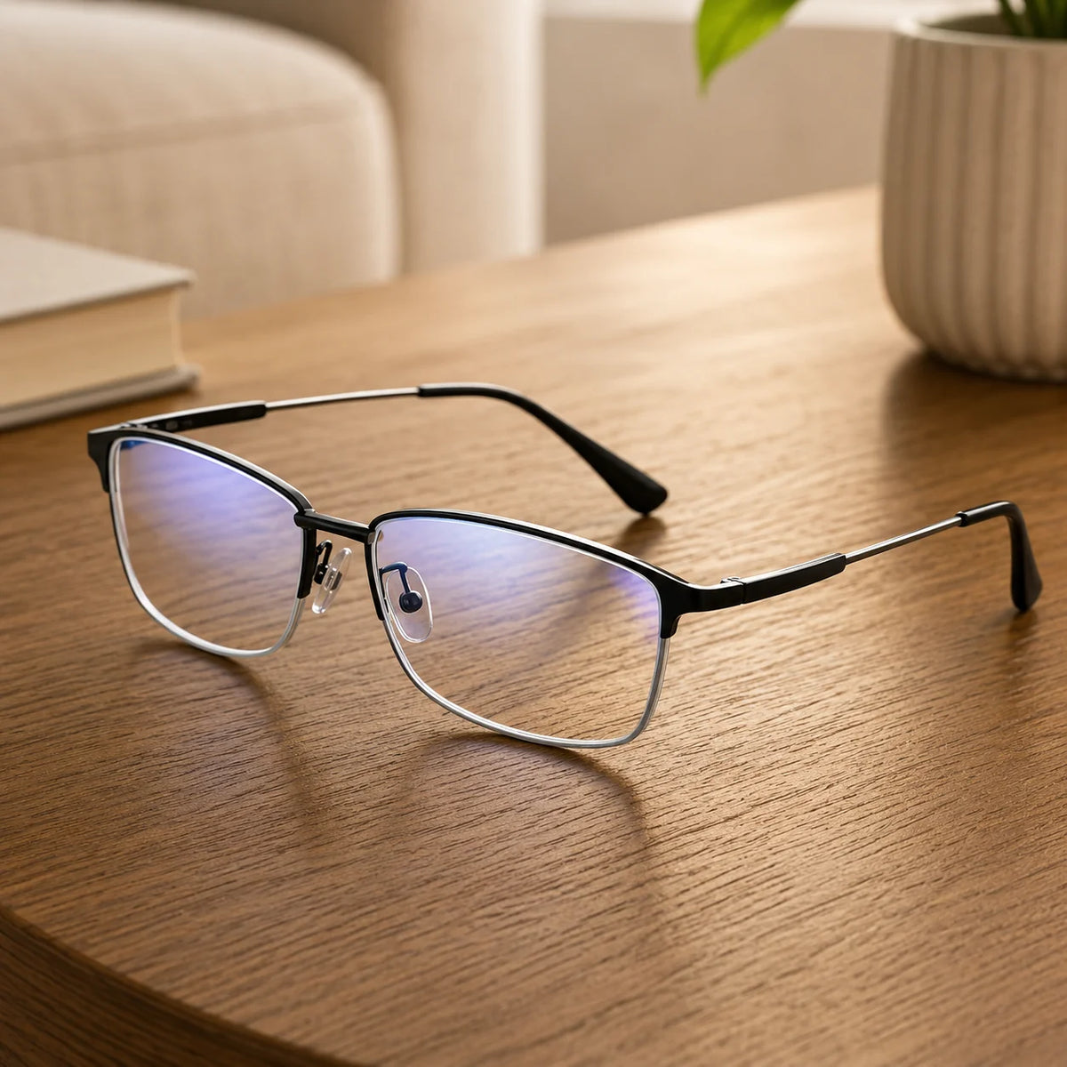 Progressive Glasses Blue Light & UV Protection Lightweight Frame