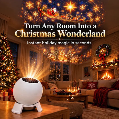 Projection Night Light USB-Powered Wall & Ceiling Decor