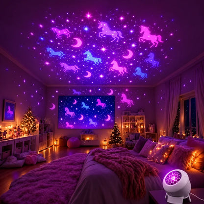Projection Night Light USB-Powered Wall & Ceiling Decor